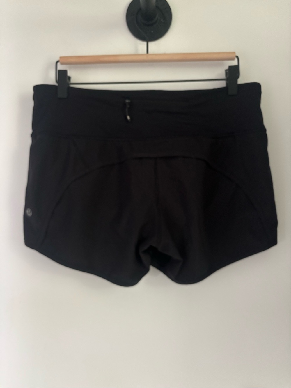Women's Black Athletic Shorts - Brand: Unknown